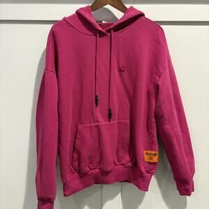 MLM x GEF Hoodie Mens Large‎ Pink Maluma El Arte de los Sueños Pullover